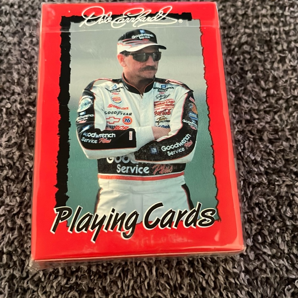 Dale Earnhardtt sealed playing cards